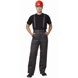 Костюм СИРИУС-ФАВОРИТ зимний: куртка дл., брюки тёмно-серый с серым