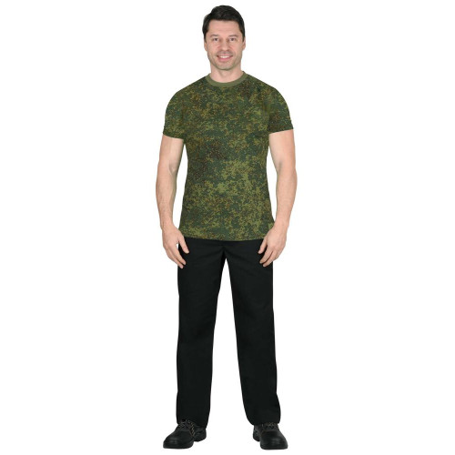 Футболка КМФ цифра зелёная 160г/м2
