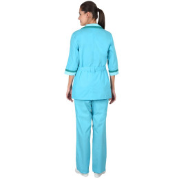 Костюм "СИРИУС-ФЛОРА" женский светло-бирюзовый (СТ)