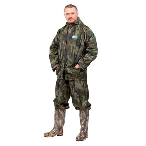 Костюм Hunter WPL влагозащитный КМФ (ткань плащевая с ПВХ ,пл.225 гр./м2)