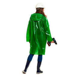 Плащ-дождевик Сириус-Профи женский на липучке ПВД 45 мкр. пропаянные швы