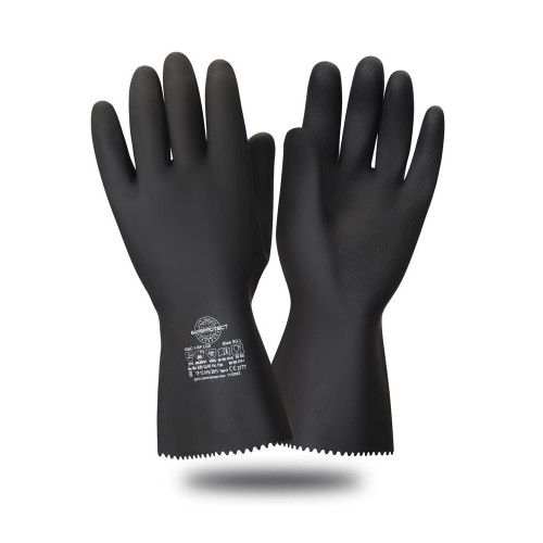 Перчатки Safeprotect КЩС-1-SP LUX черные
