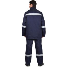 Костюм сварщика СИРИУС-СФИНКС зимний куртка, брюки синий (450 гр/кв.м)
