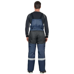 Костюм СИРИУС-БЕРКУТ куртка, п/к синий с чёрным и СОП 50 мм тк. Оксфорд