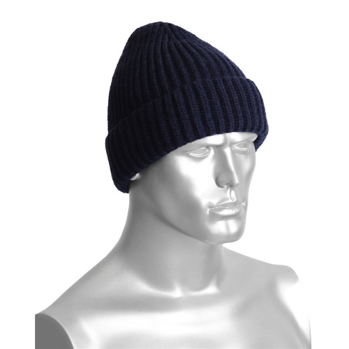 Шапка полушерстяная зимняя, утеплитель флис