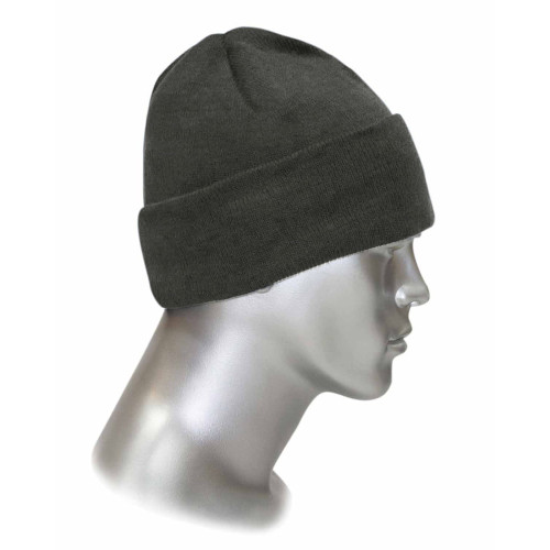 Шапка трикотажная серая