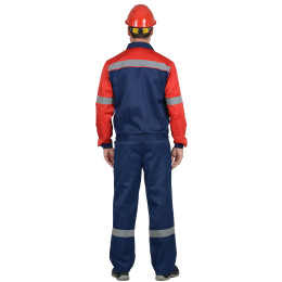 Костюм СИРИУС-ЛЕГИОНЕР куртка, брюки синий с красным