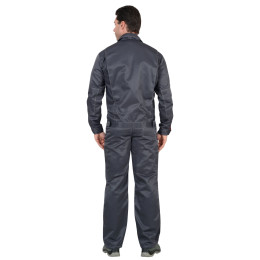 Костюм СИРИУС-ФАВОРИТ куртка, п/к т.серый со св.серым