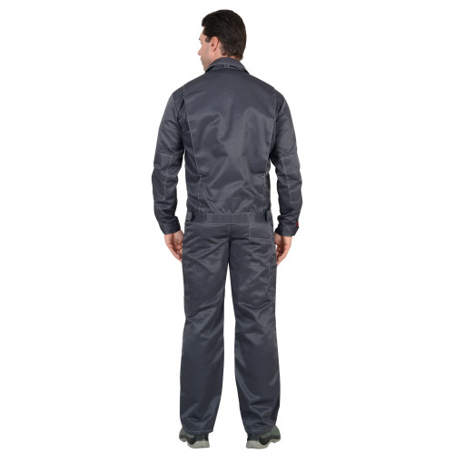 Костюм СИРИУС-ФАВОРИТ куртка, п/к т.серый со св.серым