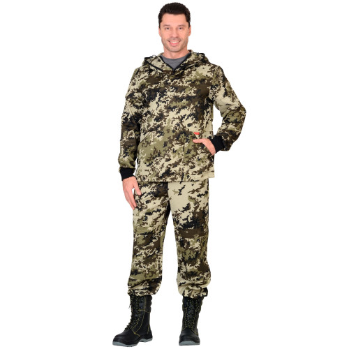 Костюм противоэнцефалитный СИРИУС-АНТИГНУС Пиксель куртка, брюки