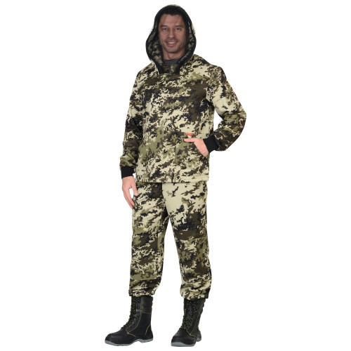 Костюм противоэнцефалитный СИРИУС-АНТИГНУС Пиксель куртка, брюки