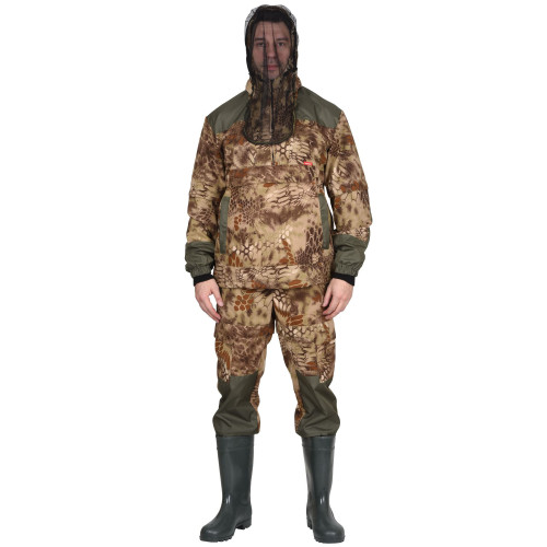 Костюм противоэнцефалитный СИРИУС-АНТИКЛЕЩ-БАРЬЕР Змея Олива куртка, брюки