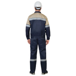 Костюм СИРИУС-ЛЕГИОНЕР куртка, п/к синий с песочным и СОП