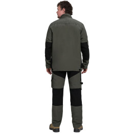 Костюм СИРИУС-ТРИТОН куртка, брюки хаки с черным тк.Кошачий глаз