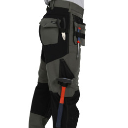 Костюм СИРИУС-ТРИТОН куртка, брюки хаки с черным тк.Кошачий глаз