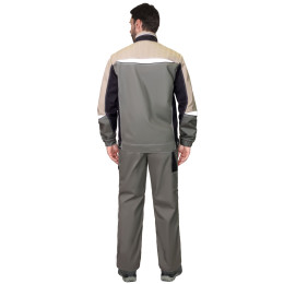 Куртка СИРИУС-КАСПИЙ оливковый с черным и песочным, СОП