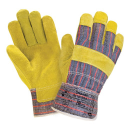 Спилковые комбинированные 2Hands 0115СВSA желтые