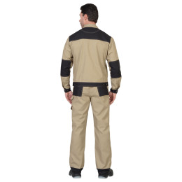 Куртка СИРИУС-ВЕСТ-ВОРК бежевый с черным