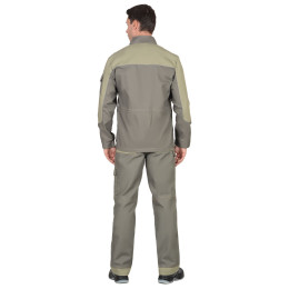 Куртка СИРИУС-ВЕСТ-ВОРК т.оливковый со св.оливковым