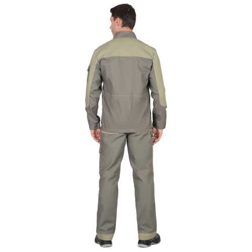 Куртка СИРИУС-ВЕСТ-ВОРК т.оливковый со св.оливковым