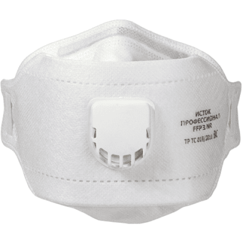 Полумаска фильтрующая складная с клапаном ИСТОК-3СК FFP3 NR