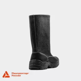 Сапоги рабочие из юфть-кирзы на ПУ подошве 3218ЮК