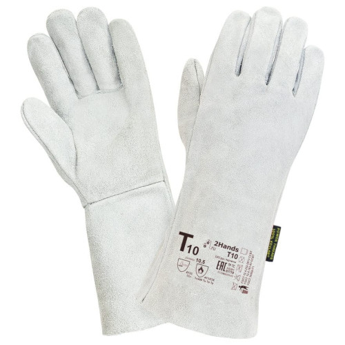 Краги спилковые 2Hands Т10