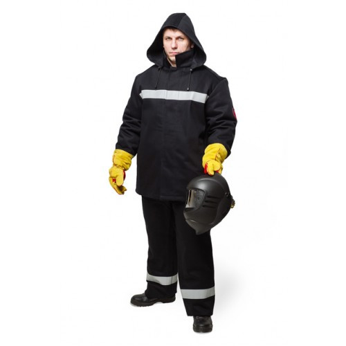 Костюм для сварщика зимний для защиты от искр и брызг расплавленного металла (класс 3) КСв126w