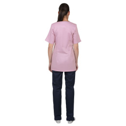 Костюм СИРИУС-ВАЛЕРИЯ женский розовый с темно-синим