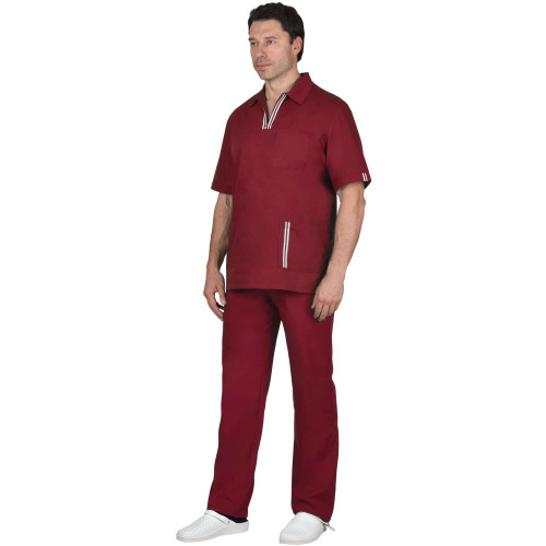 Костюм СИРИУС-ВИКТОР мужской бордовый