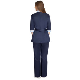 Костюм СИРИУС-ФЛОРА женский темно-синий